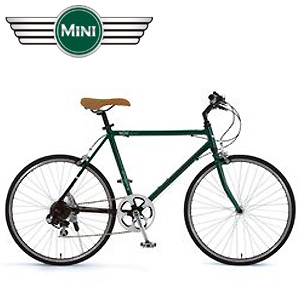 健康促進に MINI(ミニ) 自転車 AL-TR247 24インチ・7段変速 グリーン