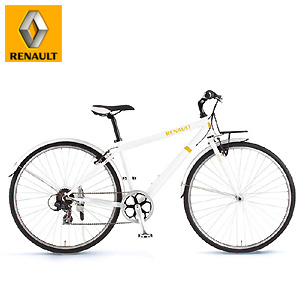 RENAULT(ルノー) 自転車 700C CRB7006 ホワイト 健康ダイエット スポーツグッズ